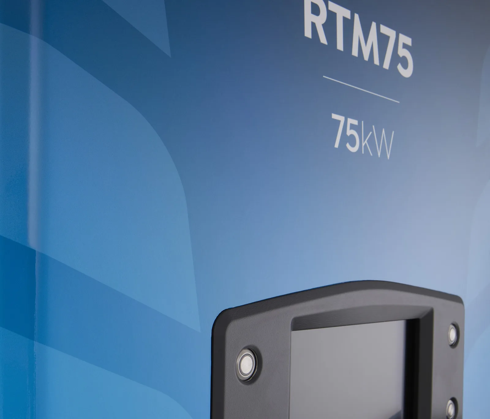 Close-up detail of a Tritium DC fast charger